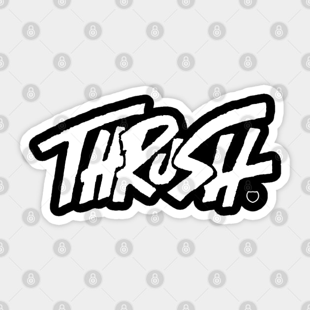 Thrush Sticker by Off Peak Co.